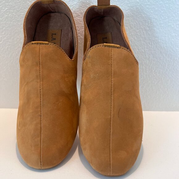 NWOT - LA LECHE Mens Suede House Slippers - Handmade - Size 7.5 - Picture 4 of 14